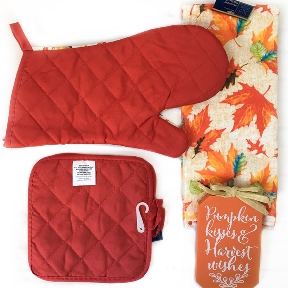 Autumn Kitchen Decor 5 piece Set - Picture 2 of 4